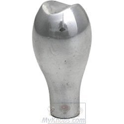 Aluminum Knob in Polished Aluminum