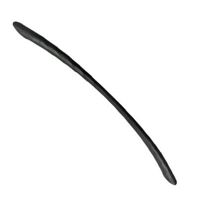 Round Series Large Iron Handle in Black