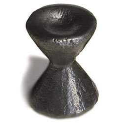 Round Extra Large Iron Knob in Black